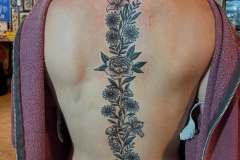 Flowers on Spine